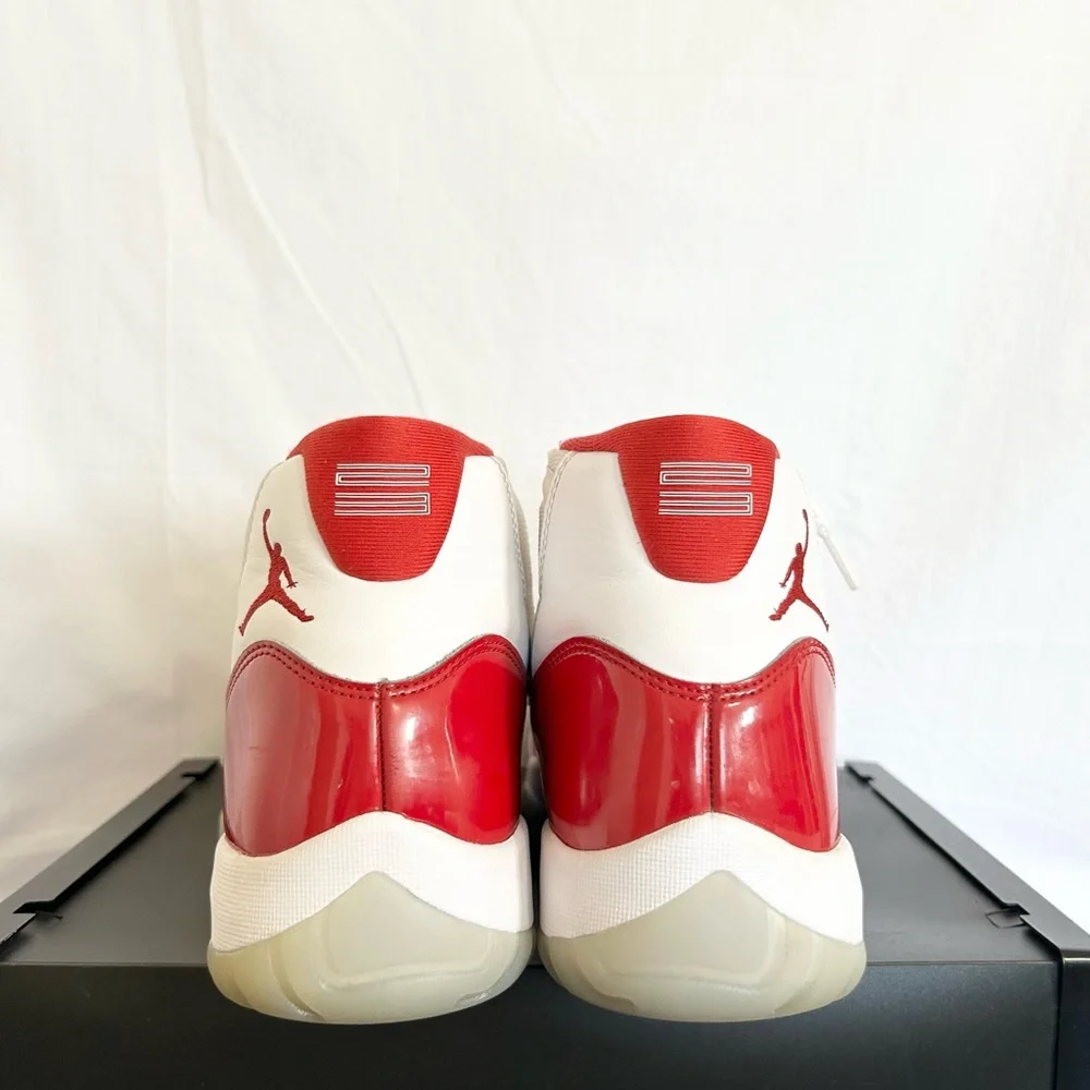 AUTHENTIC Jordan 11 Retro Cherry size 10.5 CT8012-116 2022 PRE-OWNED